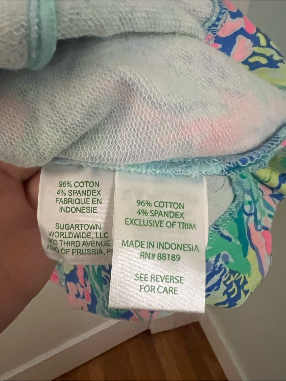 Lilly Pulitzer Skipper Popover - Mermaid’s Cove - XL EUC - Picture 3 of 10